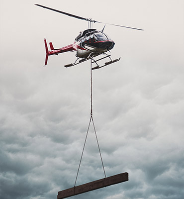 Knoxville Helicopter Lift Support Beam