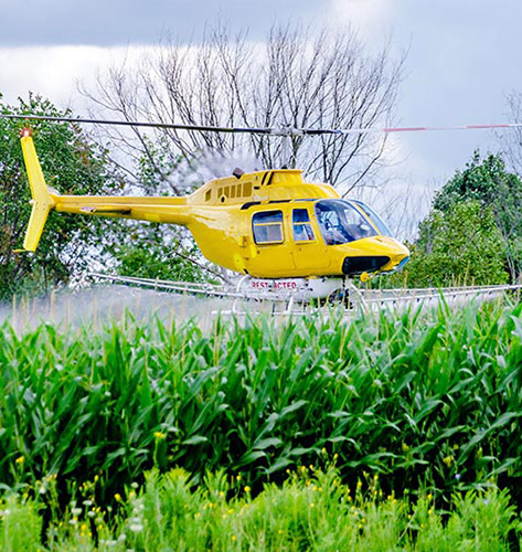 Knoxville Helicopter Agriculture Spread